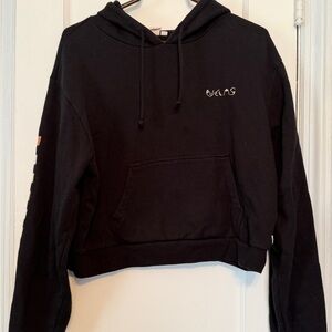 Vans Breast Cancer Awareness Black Cropped Hoodie